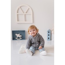 Zeyland Erkek Bebek Snow Baskılı Üçlü Takım - Mint