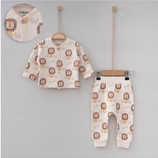 Lullaby Önden Çıtçıtlı 2'li Bebek Takım