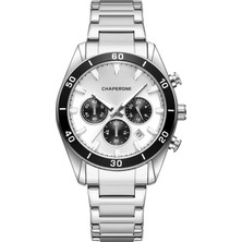 Chaperone Gümüş Çelik Kordon Erkek Kol Saati LC002461