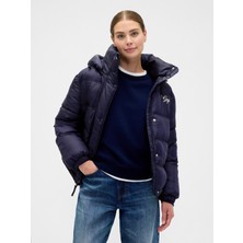 Gap Kadın Lacivert Gap Logo Şişme Ceket