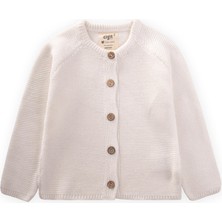 Cigit Links Triko Hırka 1-8 Yaş Ekru