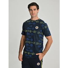 Fenerium Erkek Trıbun Fenerbahçe Pattern Tshır