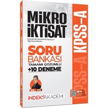 Indeks Akademi 2026 Kpss A Grubu Mikro Iktisat Soru Bankası ve 10 Deneme Çözümlü - Bilge Beyaz Indeks Akademi Yayıncılık