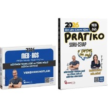 Hoca Kafası 2026 Meb-Ags Eğitimin Temelleri ve Türk Milli Eğitim Sistemi Video Ders Notları + Pratiko Soru Cevap 2 Li Set - Ömer Ekici Hoca Kafası Yayınları