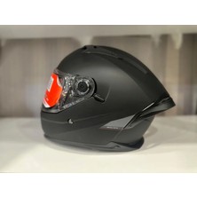 mt Helmets Braker Sv Solid A11 Mat Siyah