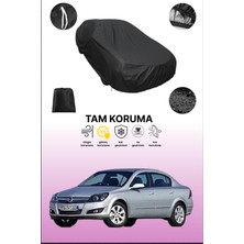 Dokaca Siyah Opel Astra Sedan Uyumlu Araba Brandası, Koruyucu Örtü, Oto Branda