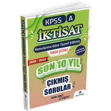 Dizgi Kitap 2026 Kpss A Grubu Iktisat Çıkmış Sorular Son 10 Yıl Çözümlü Dizgi Kitap
