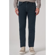 Morven  Erkek Haki Denim 5 Cep Slim Fit Jean Kot Pantolon