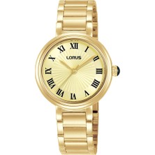 Lorus RG210YX9 Quartz Çelik Altın Rengi 30 mm Kadın Kol Saati