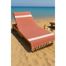 Lara Lisa Elmas Desen %100 Pamuk 100 x 180 cm Peştemal Plaj Banyo Havlusu