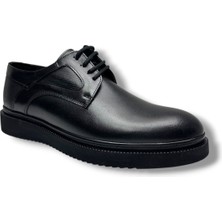 Hisaş 448-26 Hakiki Deri Eva Anatomik Bağcıklı Erkek Ayakkabı