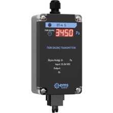 Ems BT-405-2.5 ,24VDC 0..2.5kpa 0..10V Ekranlı Fark Basınç Sensör