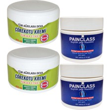 Çörekotu Çörek Otu Kremi  Green Box 2 Adet 200 ml + 2 Adet Painclass Kuyruk Yağı Kremi 150 ml / Seti