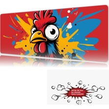 Urzuva The Mad Beak 90X40 4mm Kalınlık Premium Gaming Oyuncu Mousepad, Anti Slip Xxl Mouse Pad