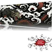 Urzuva Ryū No Kage 90X40 4mm Kalınlık Premium Gaming Oyuncu Mousepad, Anti Slip Xxl Mouse Pad