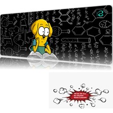 Urzuva Chemical Confusion 90X40 4mm Kalınlık Premium Gaming Oyuncu Mousepad, Anti Slip Xxl Mouse Pad