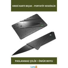 Letsii Hafif ve Keskin Kredi Kartı Şeklinde Bıçak Cardsharp