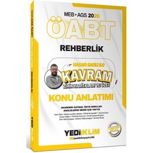 Yediiklim 2026 Öabt Meb-Ags Rehberlik Kavram Zihin Haritaları ve Özet Konu Anlatımı - Hasan Sanlı Yediiklim Yayınları