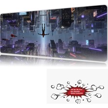 Urzuva Spiderverse 90X40 4mm Kalınlık Premium Gaming Oyuncu Mousepad, Anti Slip Xxl Mouse Pad