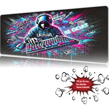 Urzuva The Goat Mode 90X40 4mm Kalınlık Premium Gaming Oyuncu Mousepad, Anti Slip Xxl Mouse Pad