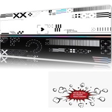 Urzuva Nextruct 90X40 4mm Kalınlık Premium Gaming Oyuncu Mousepad, Anti Slip Xxl Mouse Pad