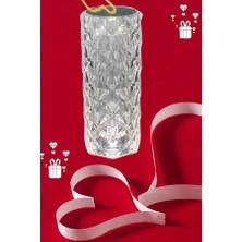 Mobil Dünyası Sevgililer Günü Için Hediye Kristal Lamba Sevgiliye Hediye USB Şarjlı Gece Lam - MB000X-2H20W