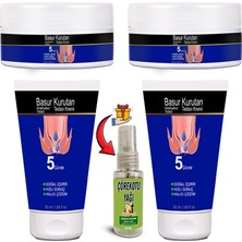 Basurkurutan Kremi 2 Adet E Vitaminli Aslanpençesi Kestane Hellebore Çiçek Extratları (50 Ml) Tüp&kavanoz  + Çörekotu Yağı