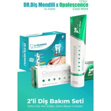 Dr. Diş Mendili 14 Adet + Opalescence Cool Mint Diş Macunu 133 gr – 2 Li Diş Bakım Seti