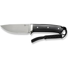 Civivi Cloud Peak Black G10 Handle With Nickel-Silver Guard Satin Finished Nitro-V Blade Bıçak