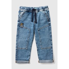 United Colors Of Benetton Erkek Bebek Denim Pantolon F01W