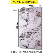 Decoala Pvc Mermer Duvar Paneli 60 x 120 (4 Adet)
