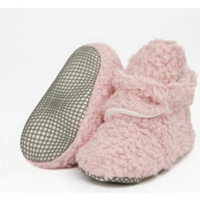 Ella Bonna Teddy Bebek Pandufu, Kaydırmaz Taban, Organik Pamuk Astar, Ev Kreş Ayakkabısı