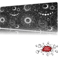 Urzuva Celestial Map 90X40 4mm Kalınlık Premium Gaming Oyuncu Mousepad, Anti Slip Xxl Mouse Pad