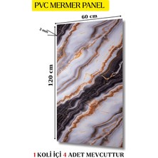 Decoala Pvc Mermer Duvar Paneli 60 x 120 (4 Adet)