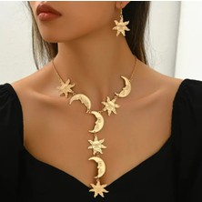 Set.up Tasarım Kolye Küpe Set