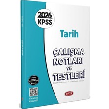 Data 2026 Kpss Tarih Çalışma Notları ve Testleri Çözümlü Data Yayınları