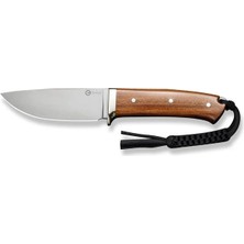 Civivi Cloud Peak Guibourtia Wood Handle With Nickel-Silver Guard Satin Finished Nitro-V Blade Bıçak