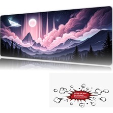 Urzuva Celestial Dawn 90X40 4mm Kalınlık Premium Gaming Oyuncu Mousepad, Anti Slip Xxl Mouse Pad