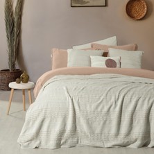 Sarev Anthos Yatak Örtüsü Tek Kişilik Bej