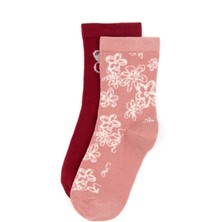 U.S. Polo Assn. Kız Çocuk Orkide 2'li Soket Çorap 50318080-VR221