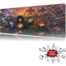 Urzuva The Arcane Rebellion 90X40 4mm Kalınlık Premium Gaming Oyuncu Mousepad, Anti Slip Xxl Mouse Pad