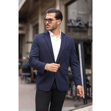 Sabri Zengin Erkek Slim  Fit Blazer Ceket