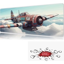 Urzuva Skybound 90X40 4mm Kalınlık Premium Gaming Oyuncu Mousepad, Anti Slip Xxl Mouse Pad