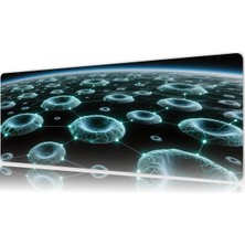 Urzuva Neural Horizon 70X30 3mm Kalınlık Premium Gaming Oyuncu Mousepad, Anti Slip Xxl Mouse Pad
