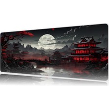 Urzuva Dark Serenity 70X30 3mm Kalınlık Premium Gaming Oyuncu Mousepad, Anti Slip Xxl Mouse Pad