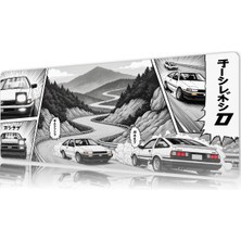 Urzuva Araba Modelleri 70X30 3mm Kalınlık  Premium Gaming Oyuncu Mousepad, Anti Slip Xxl Mouse Pad