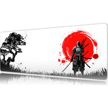 Urzuva Blood Sun Ronin 70X30 3mm Kalınlık Premium Gaming Oyuncu Mousepad, Anti Slip Xxl Mouse Pad