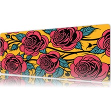 Urzuva Rosapop 70X30 3mm Kalınlık  Premium Gaming Oyuncu Mousepad, Anti Slip Xxl Mouse Pad