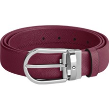 Montblanc At Nalı Tokalı Deri Kemer 199630