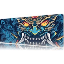 Urzuva Oni Reborn 70X30 3mm Kalınlık Premium Gaming Oyuncu Mousepad, Anti Slip Xxl Mouse Pad